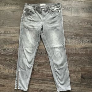 Madewell Gray Skinny Jeans